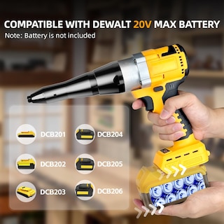 Foto 7 | Foto 7 | Remachadora Inalámbrica Funnywhale Compatible Con Dewalt 20v - Venta Internacional.