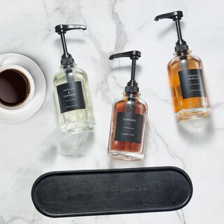 Foto 6 | Foto 6 | Dispensador De Sirope De Café Euiaey Glass Con Bomba De 500 Ml Color Negro - Venta Internacional.