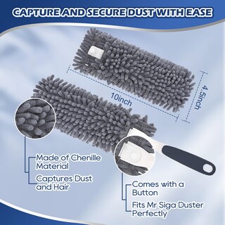 Foto 2 | Foto 2 | Recambios De Plumero Yicotira Para Mr.siga Y Oxo Duster Paquete De 2 - Venta Internacional.