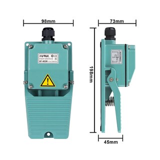 Foto 4 | Foto 4 | Interruptor De Pie Xurui Con Mantenimiento Eléctrico Xf-402r Con Pedal Único - Venta Internacional.