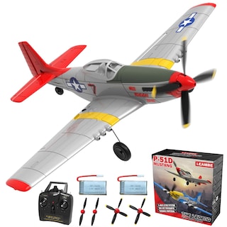 Foto 1 | Foto 1 | Avión De Avión A Control Remoto Leambe P51 Mustang Con 3 Modos - Venta Internacional.