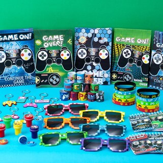 Foto 5 | Foto 5 | Videojuego Party Favors Set Dmight Para Fiesta De Cumpleaños Infantil - Venta Internacional.