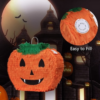 Foto 4 | Foto 4 | Piñata Enriq Halloween Pumpkin Para Fiesta De Cumpleaños Infantil - Venta Internacional.