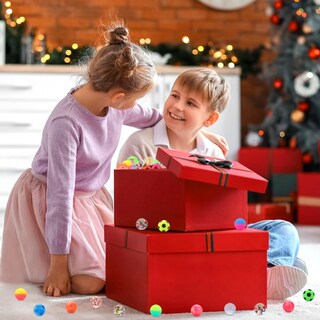Foto 4 | Foto 4 | Bouncy Balls Jyxt Para Niños Treasure Box Toys 24 Piezas - Venta Internacional.