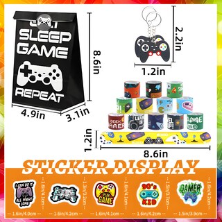 Foto 6 | Foto 6 | Set Party Favors De 110 Piezas De Videojuego Para Fiesta De Cumpleaños Infantil - Venta Internacional.