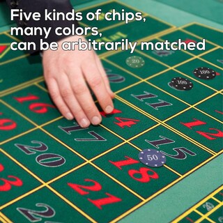 Foto 5 | Foto 5 | Juego De Fichas De Póquer Waoniq Professional De 100 Piezas Con Caja De Almacenamiento - Venta Internacional.