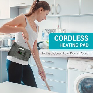 Foto 2 | Foto 2 | Almohadilla Térmica Inalámbrica Comfytemp Con Masajeador Para Aliviar El Dolor De Espalda - Venta Internacional.