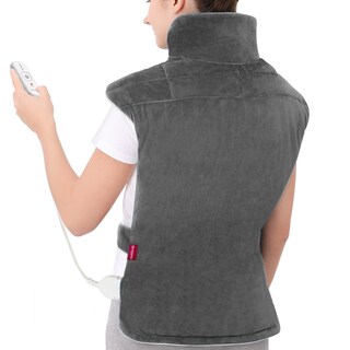 Foto 1 | Foto 1 | Almohadilla Térmica Comfytemp Para Aliviar El Dolor De Espalda 22 X 33 Cm Gris Eléctrico - Venta Internacional.