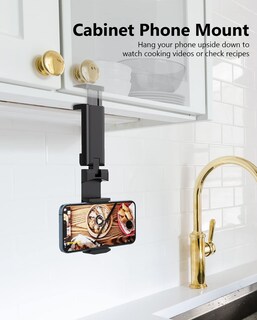 Foto 6 | Foto 6 | Soporte Para Teléfono Miikare Airplane Travel Con Rotación De 360° Negro - Venta Internacional.