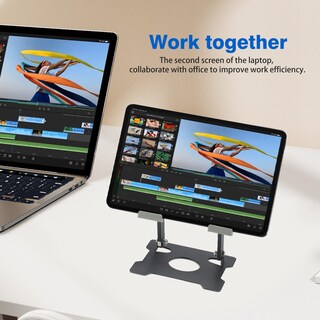Foto 4 | Foto 4 | Soporte De Tableta Portátil Ajustable Kabcon Para Ipad Pro 9.7-12.9 - Venta Internacional.