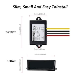 Foto 7 | Foto 7 | Adaptador De Fuente De Alimentación Dc 12 V A Dc 24 V 5 A 120 W Resistente Al Agua - Venta Internacional.
