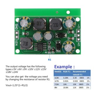 Foto 6 | Foto 6 | Regulador De Voltaje Convertidor De Refuerzo ± 5 V 6 V 9 V 10 V 12 V 15 V 18 V 24 V - Venta Internacional.
