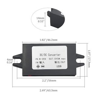 Foto 5 | Foto 5 | Módulo Convertidor Dc-dc Xingyheng 3a 12v/24v A 5v - Venta Internacional.
