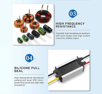 Foto 6 | Foto 6 | Regulador De Voltaje Xwst Dc 24 V A 12 V 5 A 60 W Convertidor Buck - Venta Internacional.
