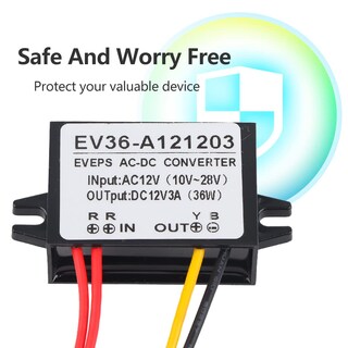 Foto 2 | Foto 2 | Convertidor De Voltaje Watris Veiyi Step Down Ac 10-28 V A Dc12 V - Venta Internacional.