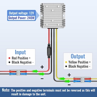 Foto 5 | Foto 5 | Convertidor Reductor Kzreect 240 W 12 V 20 A Dc 17-55 V A 12 V - Venta Internacional.