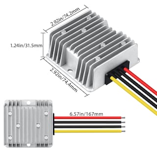 Foto 7 | Foto 7 | Reductor De Voltaje Lemotech Dc 8-40v A 12v 6a 72w Ip68 - Venta Internacional.