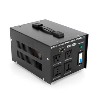 Foto 7 | Foto 7 | Máquina Convertidora De Transformador De Voltaje 3000w Negra Nopteg - Venta Internacional.