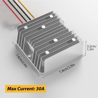 Foto 2 | Foto 2 | Convertidor Reductor Ekylin De 24 V A 12 V 30 A 360 W Para Camión Y Automóvil - Venta Internacional.