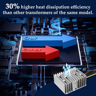 Foto 7 | Foto 7 | Convertidor De Voltaje Cocar De 24 V A 12 V 20 A 240 W Reductor Con Fusible - Venta Internacional.