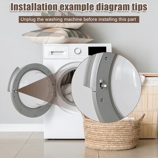 Foto 5 | Foto 5 | Recambio De Cierre De Puerta De Lavadora Nqeuepn 5304505088 Para Electrolux Frigidaire - Venta Internacional.