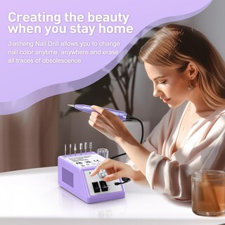Foto 7 | Foto 7 | Taladro De Uñas Eléctrico Jiasheng Professional 20000 Rpm Violet - Venta Internacional.