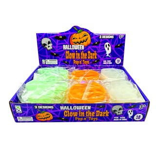 Foto 3 | Foto 3 | Pop 'n' Toys Geddes Halloween Que Brilla En La Oscuridad (paquete De 18) - Venta Internacional.