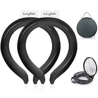 Foto 1 | Foto 1 | Tubo De Refrigeración Para El Cuello Luck Syllable Enfriador De Hielo Reutilizable Negro - Venta Internacional.