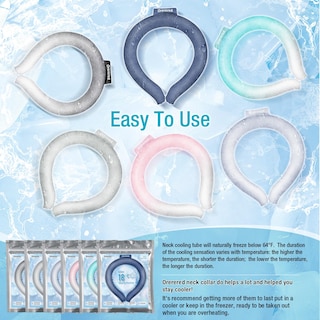 Foto 7 | Foto 7 | Se Pedido Un Tubo De Enfriamiento Para El Cuello Increase Ice Ring 70% Gel Navy L - Venta Internacional.
