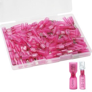 Foto 1 | Foto 1 | Conectores De Pala Mentbery 100 Unidades Termorretráctiles 22-16 Awg - Venta Internacional.