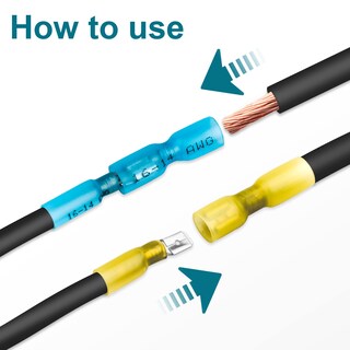 Foto 3 | Foto 3 | Conectores De Pala Mentbery 100 Unidades Termorretráctiles 22-16 Awg - Venta Internacional.