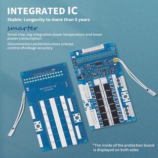 Foto 5 | Foto 5 | Sistema De Gestión De Baterías Bisida 15s Bms 48v 30a Lifepo4 - Venta Internacional.