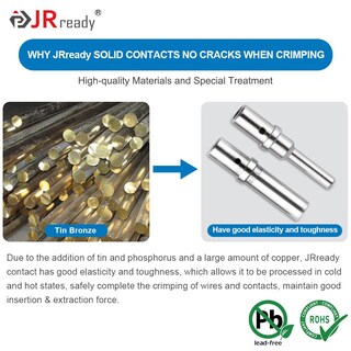 Foto 7 | Foto 7 | Terminales De Conexión De Cableado Jrready Deutsch Dtp Tamaño 12 - Venta Internacional.