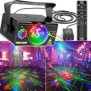 Foto 1 | Foto 1 | Luces De Fiesta Disco Light Msuovh Activadas Por Sonido Con Mando A Distancia - Venta Internacional.