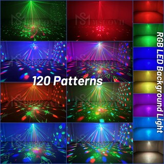 Foto 3 | Foto 3 | Luces De Fiesta Disco Light Msuovh Activadas Por Sonido Con Mando A Distancia - Venta Internacional.
