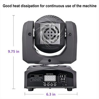 Foto 5 | Foto 5 | Luces Led Para Dj Gobo Light Zkymzl 60 W Con Cabezal Móvil - Venta Internacional.