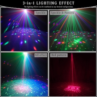 Foto 3 | Foto 3 | Luz Estroboscópica Led 3 En 1 Para Dj Rave Disco Party Lights - Venta Internacional.
