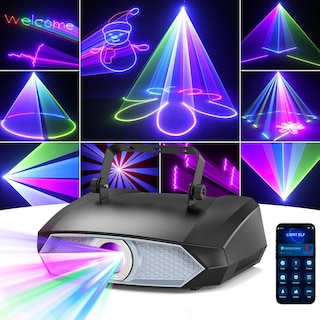 Foto 1 | Foto 1 | Luz Láser Dj Tcqq Con Control De Aplicaciones Animación 3d - Venta Internacional.