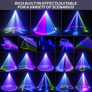 Foto 3 | Foto 3 | Luz Láser Dj Tcqq Con Control De Aplicaciones Animación 3d - Venta Internacional.