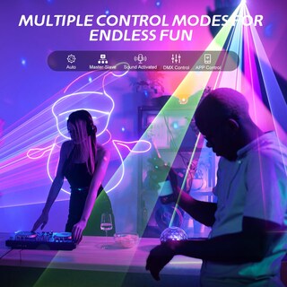 Foto 4 | Foto 4 | Luz Láser Dj Tcqq Con Control De Aplicaciones Animación 3d - Venta Internacional.