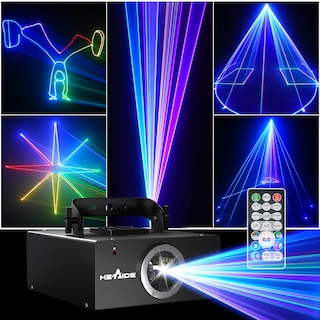 Foto 1 | Foto 1 | Luz Láser Para Fiestas Keaide Animation Loop Activada Por Sonido Rgb - Venta Internacional.