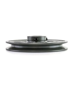 Foto 2 | Foto 2 | Polea De Correa Trapezoidal Qwork De Ranura Única 5 95 De Diámetro Exterior Y 25 4 Mm De Diámetro - Venta Internacional.