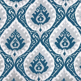 Foto 6 | Foto 6 | Otomana Storage Homepop Home Decor Con Estampado De Medallones Ikat Azules - Venta Internacional.