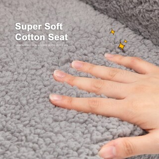 Foto 7 | Foto 7 | Silla Acolchada De Espuma Para Niños Alimorden Ultrasuave Gris - Venta Internacional.