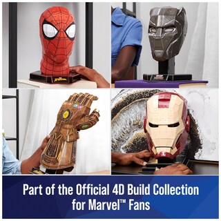 Foto 6 | Foto 6 | Kit De Maquetas De Rompecabezas 3d Construcción En 4d Marvel Mjolnir Thor Hammer 87 Piezas - Venta Internacional.