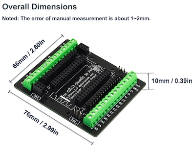 Foto 6 | Foto 6 | Placa De Conexión Para El Módulo Esp32 Esp-wroom-32 Esp32-devkitc - Venta Internacional.