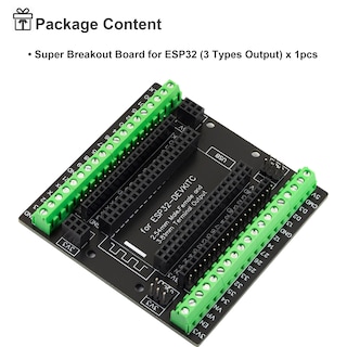 Foto 7 | Foto 7 | Placa De Conexión Esp32 Super Con Bloques De Terminales De Salida De 3 81 Mm - Venta Internacional.
