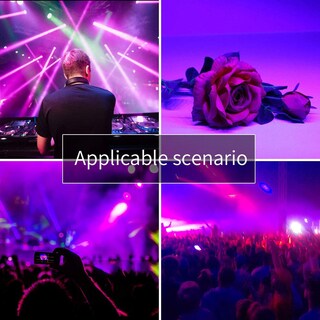 Foto 7 | Foto 7 | Luces De Escenario U`king Black Lights 72 W Uv 36 Led Luz Negra - Venta Internacional.