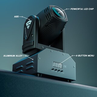 Foto 6 | Foto 6 | Iluminación De Escenario Moving Head Dj Lights U`king Mini Led Rgbw (2) - Venta Internacional.