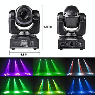 Foto 2 | Foto 2 | Cabezal Móvil Led Zkymzl De 30 W Para Iluminación De Escenario Con Dmx512 Y Sonido - Venta Internacional.